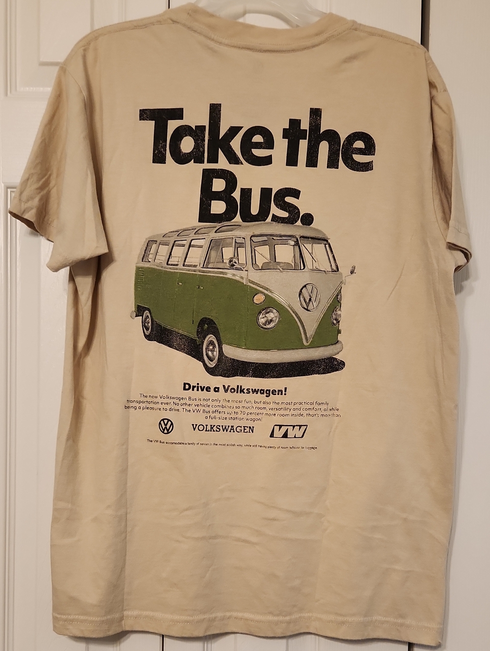 Volkswagen VW Bus 'Take the Bus' Graphic Tshirt
